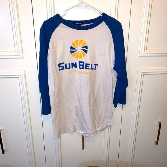 Sunbelt‎ Conference Raglan T-shirt L - Picture 1 of 6